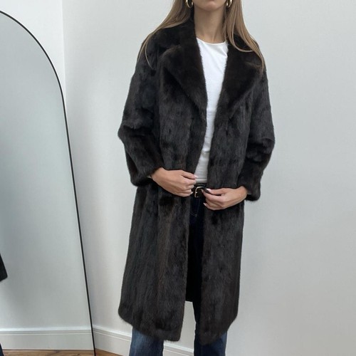 Mink full length coat - full,