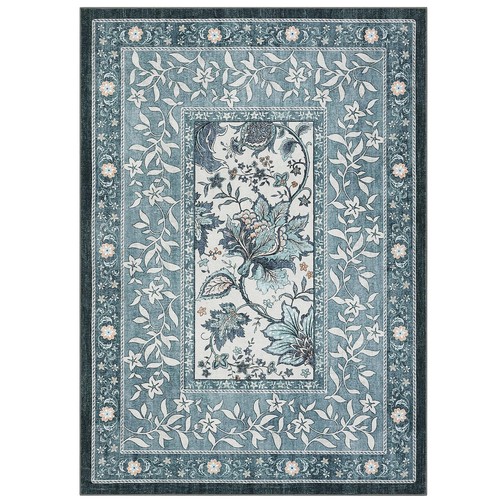 Washable floral non slip - washable, non-slip