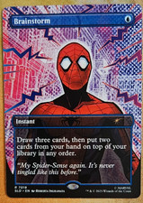 Mtg spider man brainstorm 7019 - mtg,