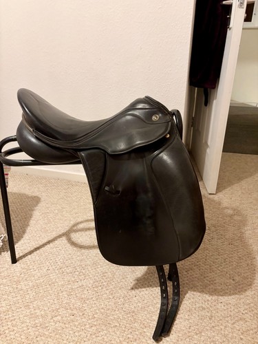 Kieffer dressage saddle - , black