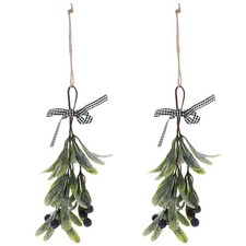  2 Pcs Tree Decorations Faux