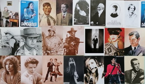 Postcards people film - postcards,