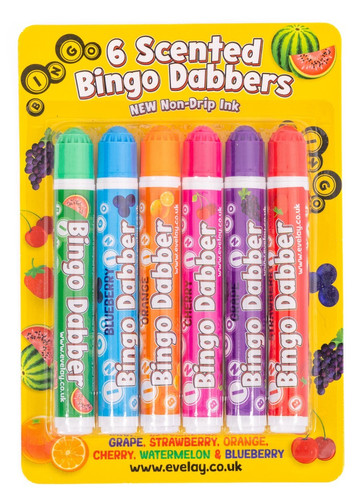 Scented bingo dabbers ticket - scented,