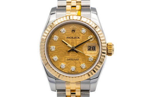 Rolex lady datejust 26mm steel - lady,