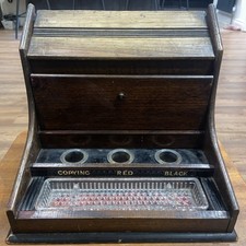 Antique mahogany stationery - antique,