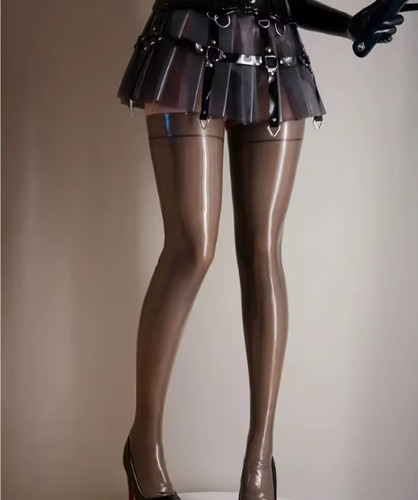 Unisex transparent black - black, latex