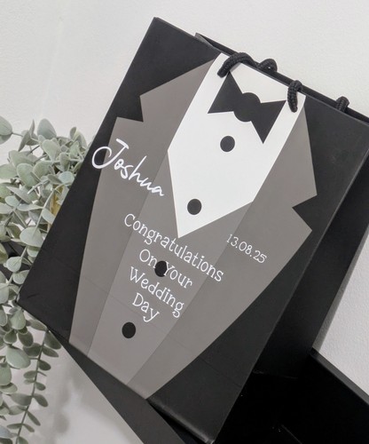 Personalised groom wedding day - personalised,