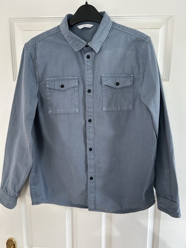 Boys long denim shirt - long,