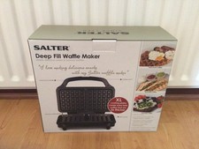 Salter Deep Fill Waffle Maker
