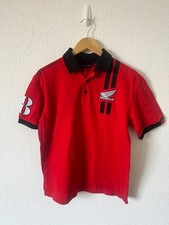 Honda Dealer Meeting Lisboa 18 Portugal Polo Shirt Mens Large Red 70 Years