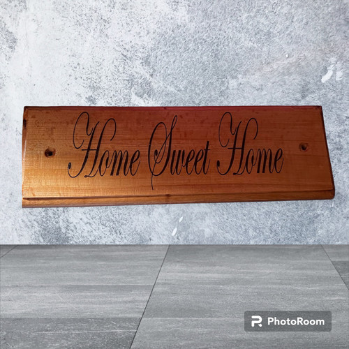 Home sweet plaque - sweet,