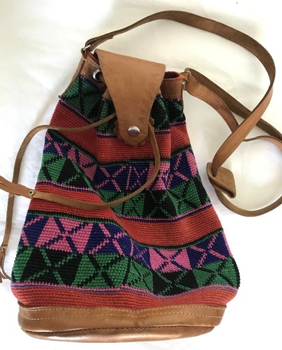 Vintage woven cotton - cotton, tan