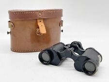 VINTAGE ANTIQUE PAIR OF BINOCULARS LUMIERE PARIS WITH LEATHER CASE