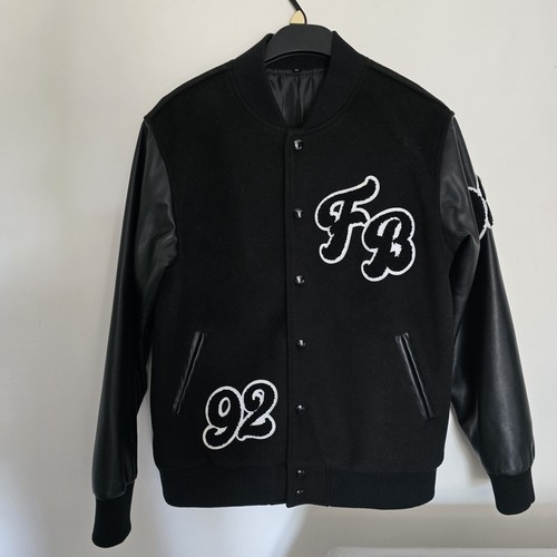Men vintage black varsity - vintage,