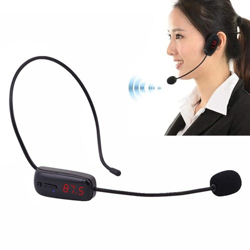 Microphone wireless headset - fm,