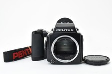 Pentax 645 Medium Format SLR Camera 120 film back from JAPAN【Near Mint】