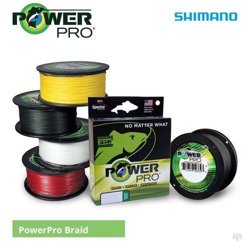 Shimano power pro - power, braided