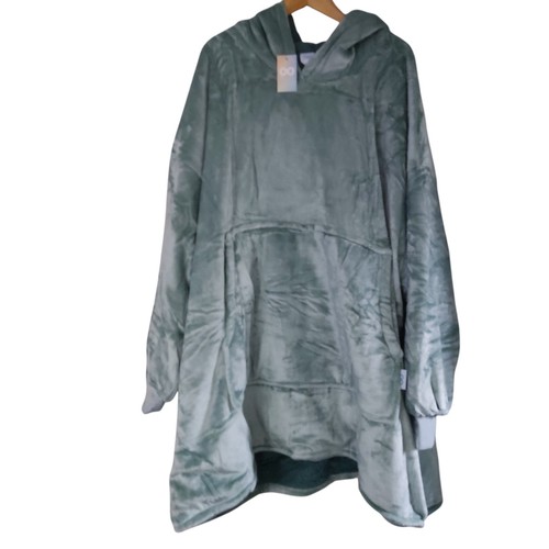 Hooded blanket womens sage - hooded,