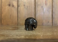 vintage wooden carved Elephant
