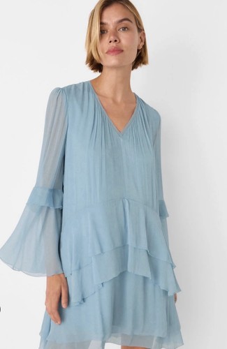 Whistles frill boho mini dress - whistles,