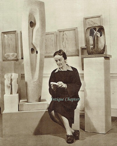 Sculptor barbara hepworth 1952 - barbara,