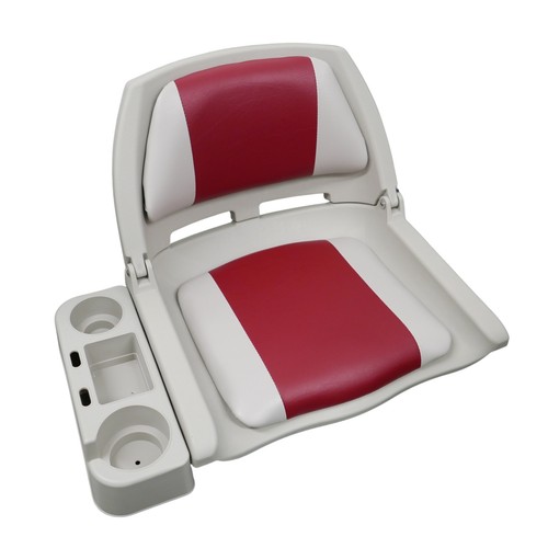 Lightweight folding boat seat - folding,