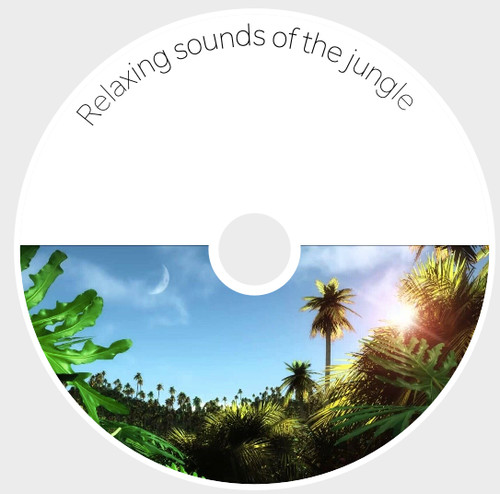 Calming sounds the jungle - sounds, of