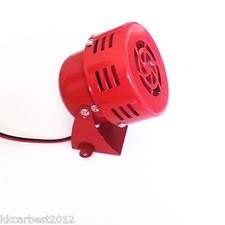 Motorcycle Red Driven Air Raid