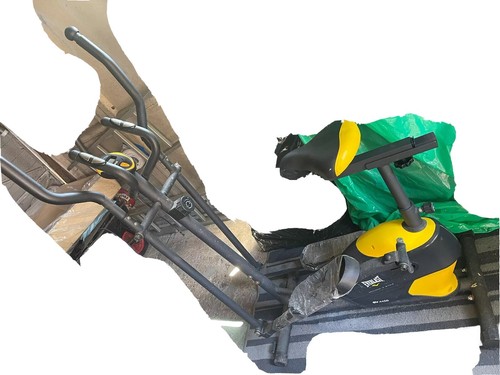 Exercise bike cross trainer - exercise,
