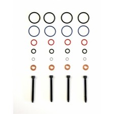4 x Injector Seals & 4 Bolts