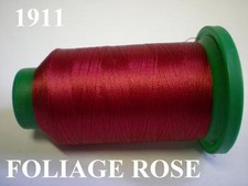ISACORD MACHINE EMBROIDERY THREAD 1000M FOLIAGE ROSE 1911