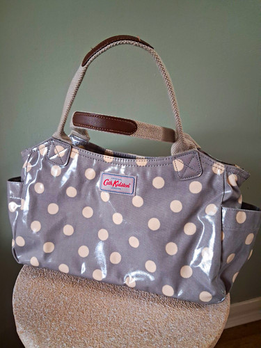 Cath kidston grey white polka - kidston,