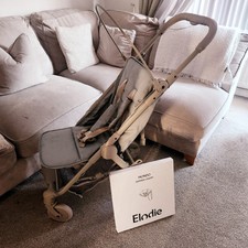 Elodie Details Mondo Pushchair Pebble & White Chassis Cabin Approved