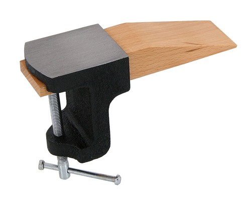 Bench pin with anvil clamp - bench,