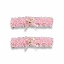 Organza Satin Lace Garter