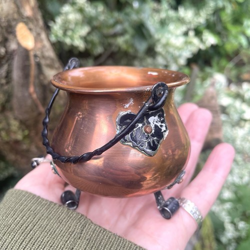 Small vintage copper - copper, cauldron