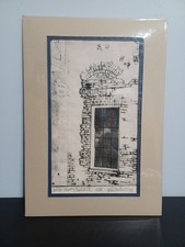 Black And White Print Of Dock