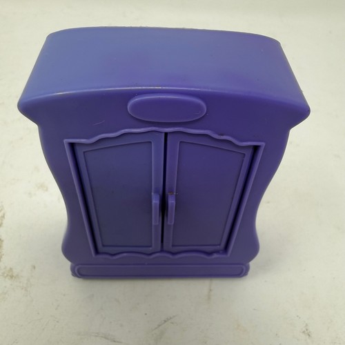 Purple dollhouse wardrobe - purple,