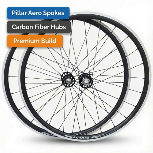 700c fixie fixed gear wheelset - 700c,