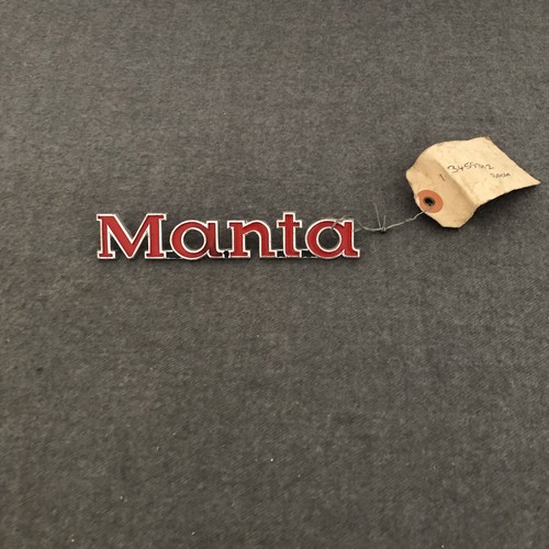 Genuine vintage opel manta - genuine,