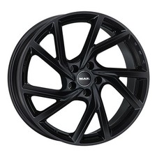 ALLOY WHEEL MAK KASSEL FOR AUDI S6 8.5X19 5X112 GLOSS BLACK 4I8