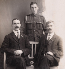WW1 British Soldier With Two