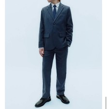 ZARA kids boy textured Suit