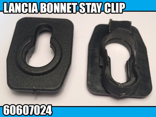 Clips for fiat bonnet - 2x,