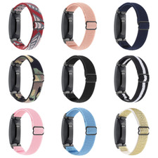 Nylon Elastic Replacement Watch Band Strap For Fitbit Inspire 2/3/HR Alta Luxe
