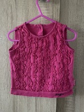 Myleen Klass Baby K Pink Ruffled Top 12-18 Months Girls Mothercare