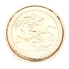 9Carat Yellow Gold St George