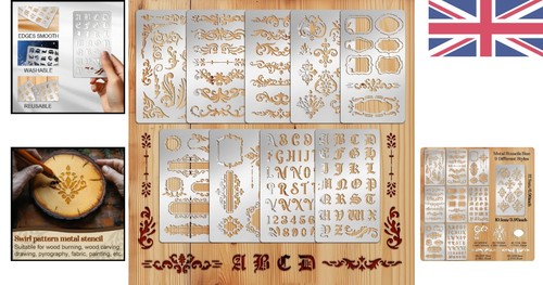 Metal letter stencils - metal,
