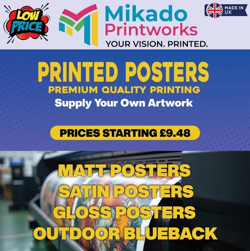 Poster printing colour satin - printing,