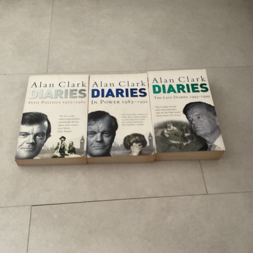 Alan clark diaries bundle - alan,